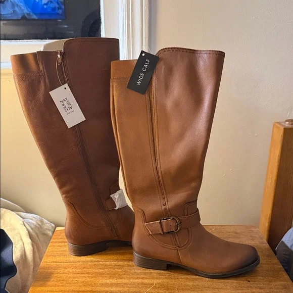 Naturalizer Brown Over the Knee Boots - Picture 2 of 4